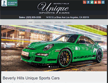 Tablet Screenshot of beverlyhillsmotors.com
